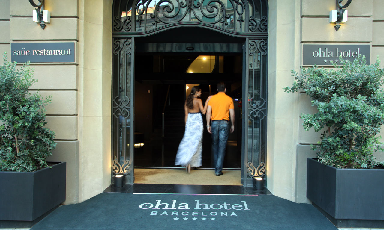 Ohla Barcelona Hotel Exterior foto